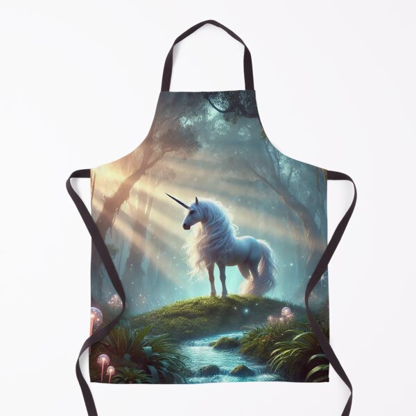 Item preview, Radiant Unicorn: Guardian of the Enchanted Forest designed and sold by aunins7.