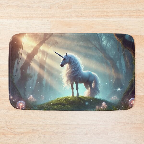 Item preview, Radiant Unicorn: Guardian of the Enchanted Forest designed and sold by aunins7.