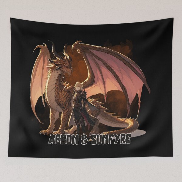 Item preview, Aegon Targaryen & Sunfyre designed and sold by Kormix.