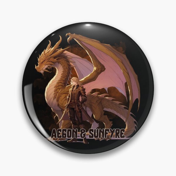 Item preview, Aegon y el dragón Sunfyre designed and sold by Kormix.