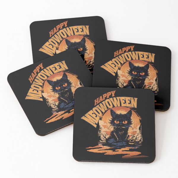 Item preview, Happy Meowoween designed and sold by SublimeUnltd.