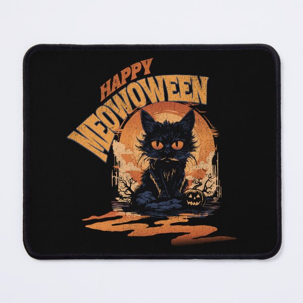 Item preview, Happy Meowoween designed and sold by SublimeUnltd.