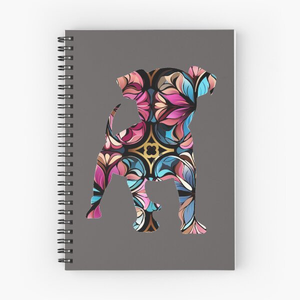 Item preview, Geometric Motif Love Friendship Bonding Puppy Dog designed and sold by G-M-Designs.