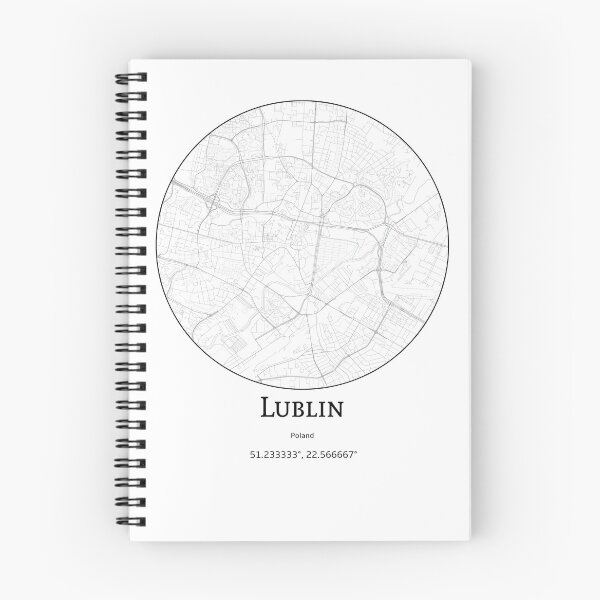 Item preview, Topography of Lublin designed and sold by JohnnysHeath.