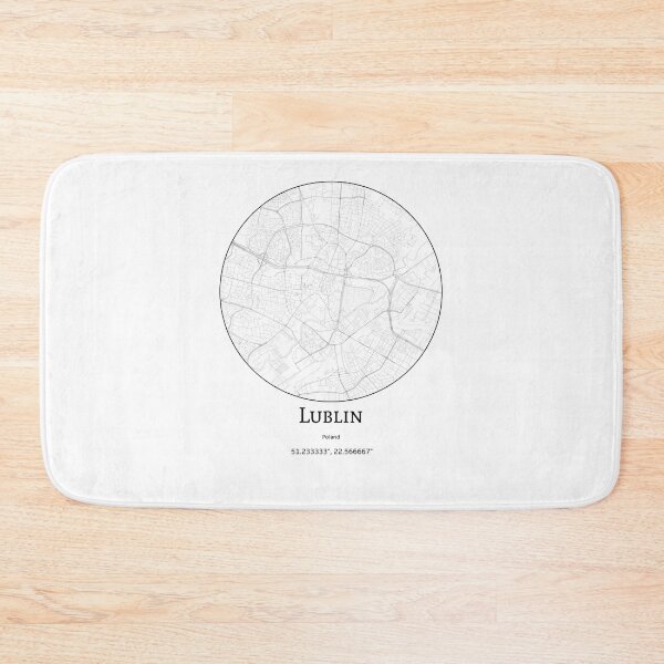 Item preview, Topography of Lublin designed and sold by JohnnysHeath.