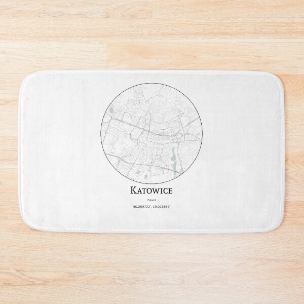 Item preview, Topography of Katowice designed and sold by JohnnysHeath.