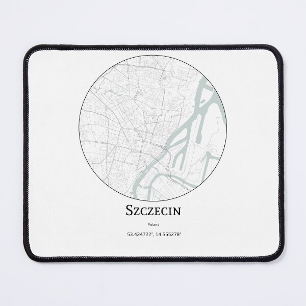 Item preview, Topography of Szczecin designed and sold by JohnnysHeath.