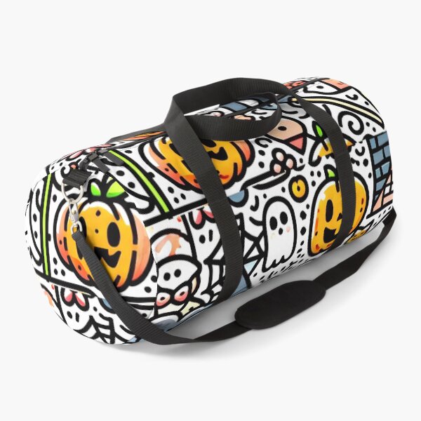 Item preview, Pumpkin Halloween Doodle designed and sold by Thai Vibe Studio.