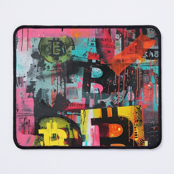Item preview, Bitcoin Abstract Cryptocurrency Crypto Trading designed and sold by IkiruCo.