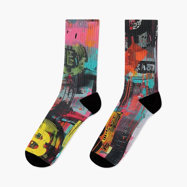 Item preview, Bitcoin Abstract Cryptocurrency Crypto Trading designed and sold by IkiruCo.