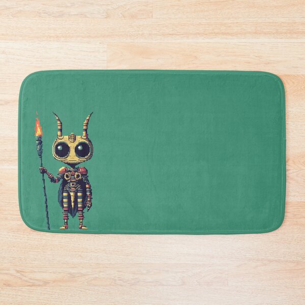 Item preview, Pixel Alien Ladybug with Torch designed and sold by Anwit.