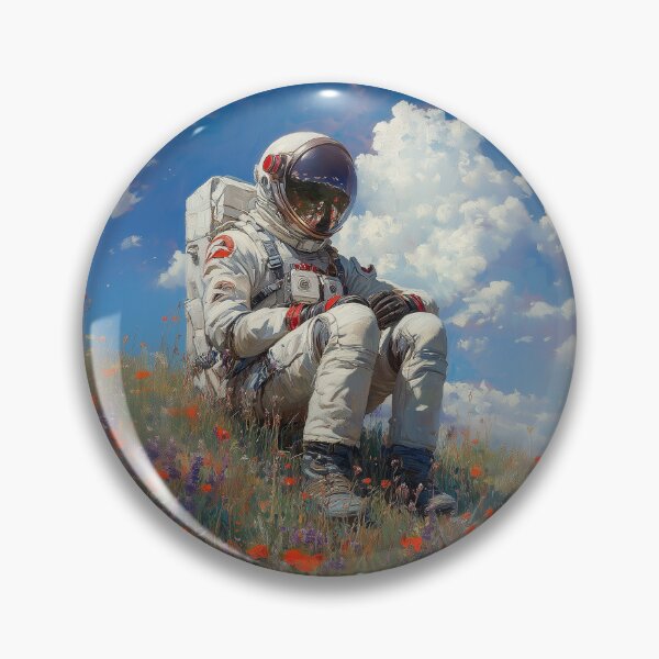 Item preview, Astronaut thinking about what to eat tonight designed and sold by Twins-Designs.