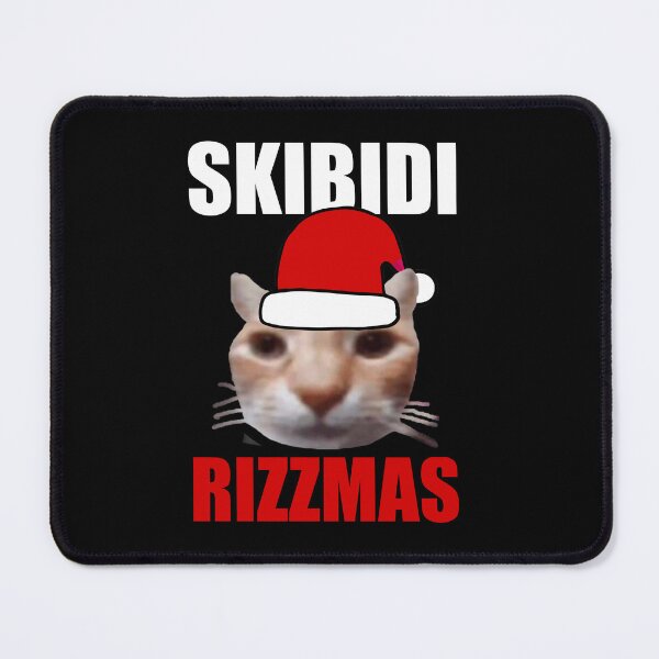 Item preview, Skibidi Rizzmas Low Quality Cat designed and sold by ninthstreet.