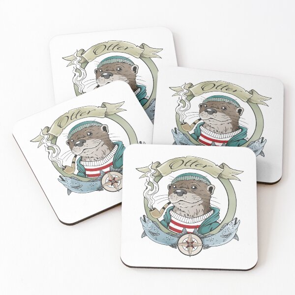 Item preview, Smoking Otter ( Color ) designed and sold by Swen-Marcel.