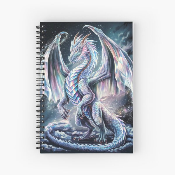 Item preview, Iridescent Cosmic Dragon in Starry Galaxy designed and sold by ZetaDream.
