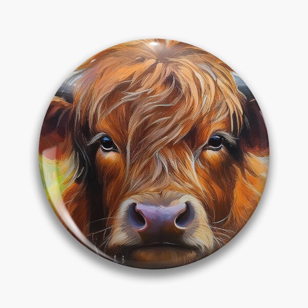 Item preview, Highland cow in spring designed and sold by GeoffBeattie.