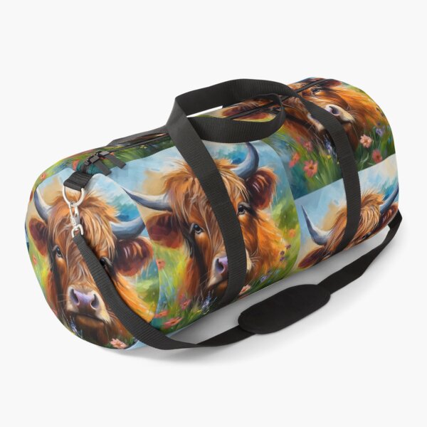 Item preview, Highland cow in spring designed and sold by GeoffBeattie.