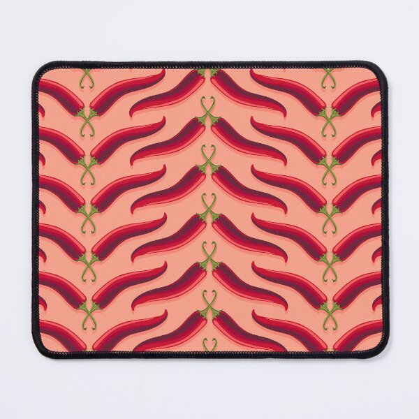 Item preview, Hot pepper, ladder stripe, Coral background designed and sold by Alex  Blud.