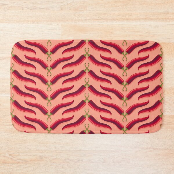 Item preview, Hot pepper, ladder stripe, Coral background designed and sold by Alex  Blud.