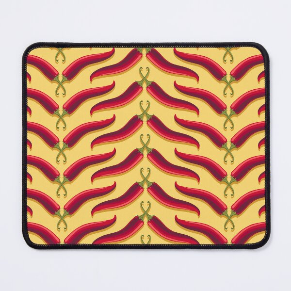 Item preview, Hot pepper, ladder stripe, Yellow background designed and sold by Alex  Blud.