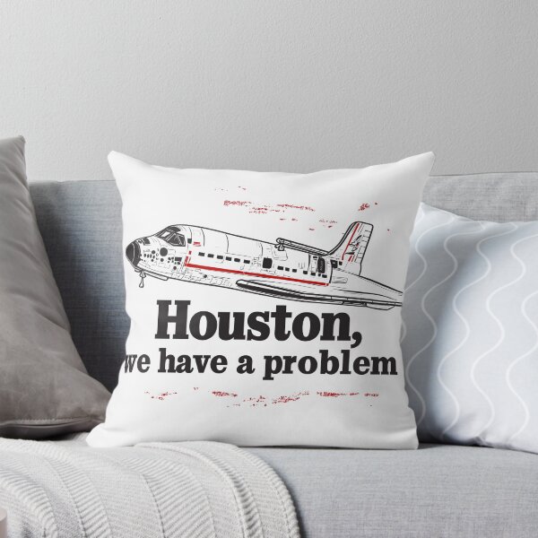 Item preview, Houston, we have a problem, minimalist design quotable designed and sold by Desiredobsolete.