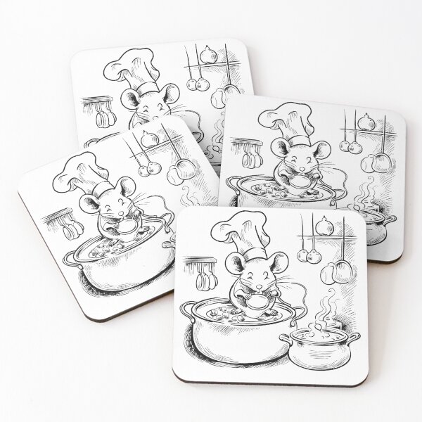 Item preview, Chef Mouse Cooking Up a Storm designed and sold by GeoSketchWear.