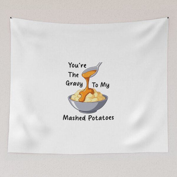 Item preview, Thanksgiving holiday funny loving, Gravy Mashed potatoes designed and sold by granitvit.