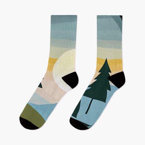 Item preview, Serene Sunset in Nature. designed and sold by Linework Studio.