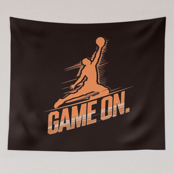 Item preview, basketball quotes, game on, basketballer quotes designed and sold by venavar.