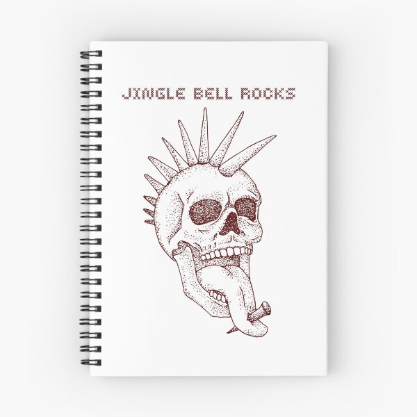 Item preview, Jingle Bell Rocks Skull designed and sold by Simpledits.