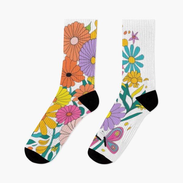 Item preview, Radiant Burst of Vibrant Colorful Flowers designed and sold by XquisiteFashion.