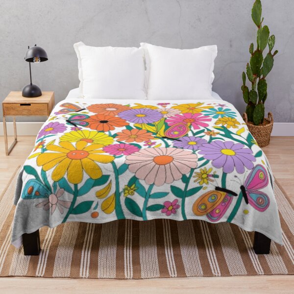 Item preview, Radiant Burst of Vibrant Colorful Flowers designed and sold by XquisiteFashion.