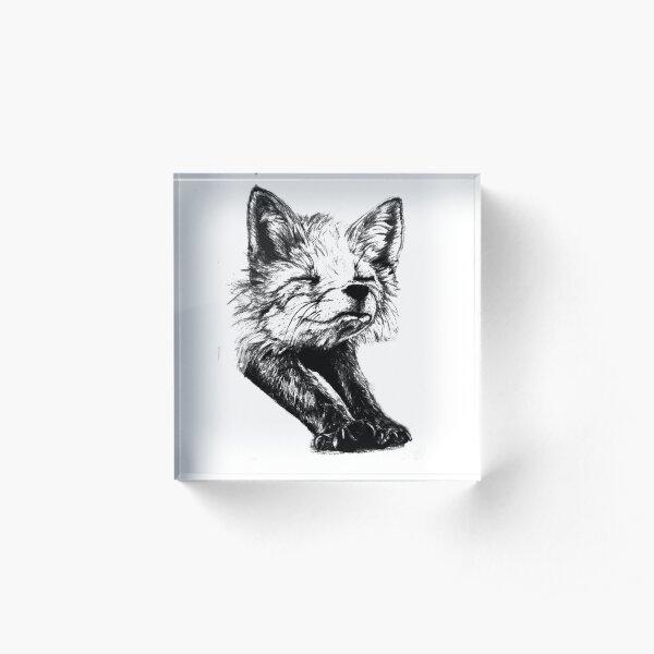 Foxy Acrylic Block