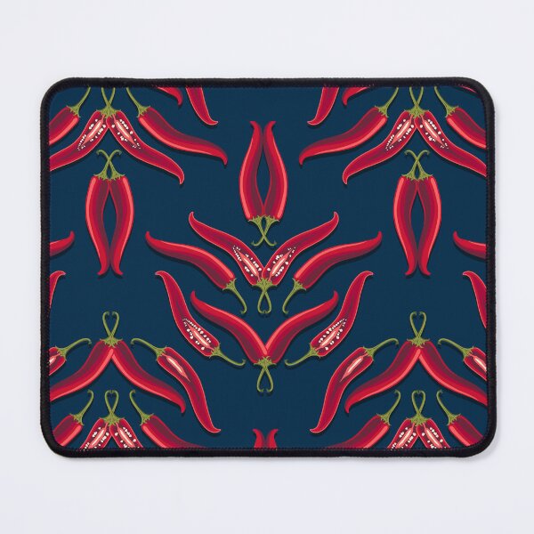 Item preview, Hot pepper, imitation flower, Dark blue background designed and sold by Alex  Blud.