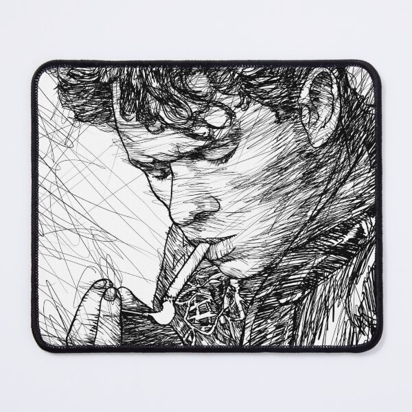 Item preview, DYLAN THOMAS - ink portrait .1 designed and sold by lautir.