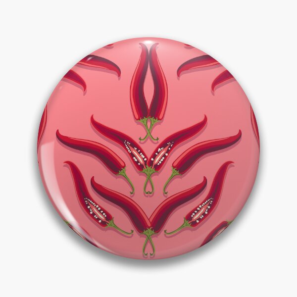 Item preview, Hot pepper, imitation flower, Pink background designed and sold by Alex  Blud.