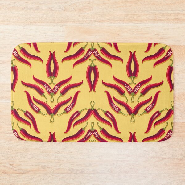 Item preview, Hot pepper, imitation flower, Yellow background designed and sold by Alex  Blud.