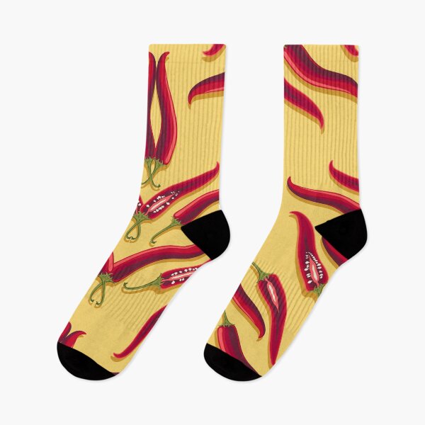Item preview, Hot pepper, imitation flower, Yellow background designed and sold by Alex  Blud.