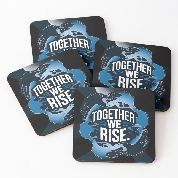 Item preview, "Together We Rise" Unity T-Shirt designed and sold by fashionsicon.