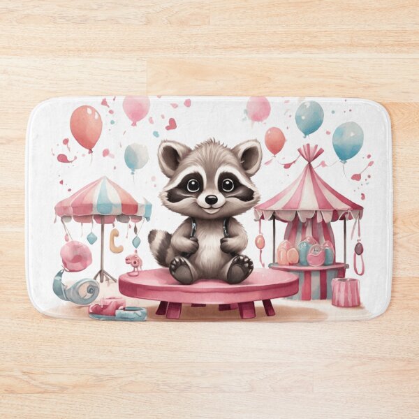 Item preview, Raccoon at the Fairground designed and sold by Pawsandco.