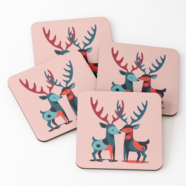 Item preview, Mid-Century Modern Kitschy Christmas Reindeer Cut Out designed and sold by taiche.