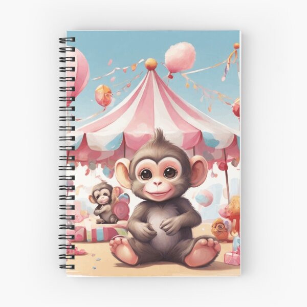 Item preview, Monkey at the Funfair designed and sold by Pawsandco.