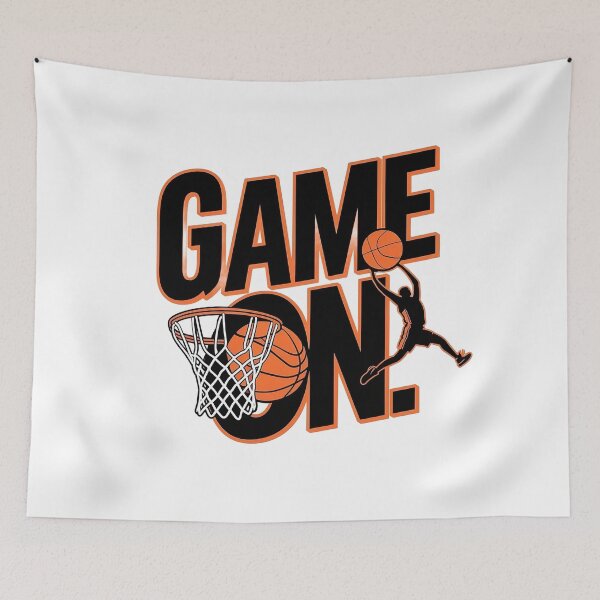 Item preview, basketball quotes, game on, basketballer quotes, designed and sold by venavar.