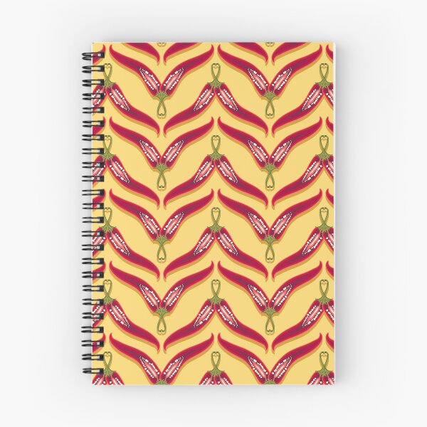 Item preview, Hot pepper, imitation zigzag, Yellow background designed and sold by Alex  Blud.