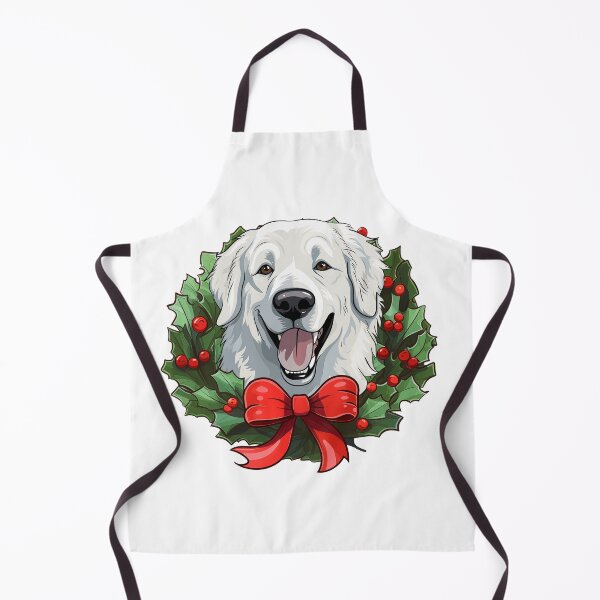 Item preview, Maremma -  Christmas Wreath Dog designed and sold by wotsthis.