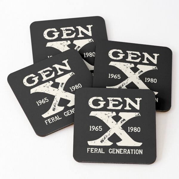 Item preview, Gen X - The Feral Generation designed and sold by KickStart-Molly.
