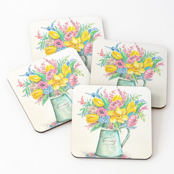 Item preview, Flowers vintage watercolor  designed and sold by Maruns-design.