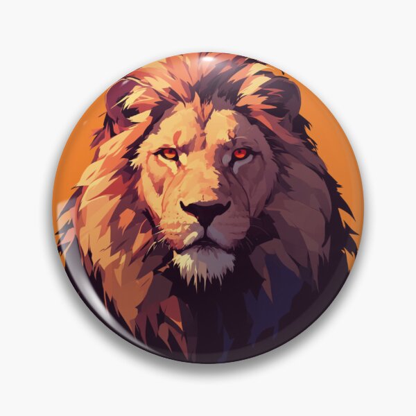 Item preview, Lion, Calm lion, Beautiful lion designed and sold by PatternFly.