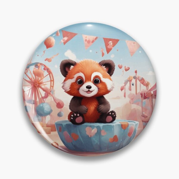 Item preview, Red Panda at the Funfair designed and sold by Pawsandco.