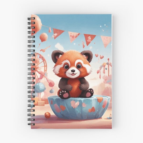 Aperçu de l'œuvre Panda Roux à la Fête Foraine créée et vendue par Pawsandco.